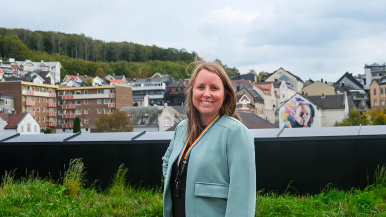 Gigantprosjekter står i kø for Inger (36) etter å ha flyttet fra Oslo til Larvik