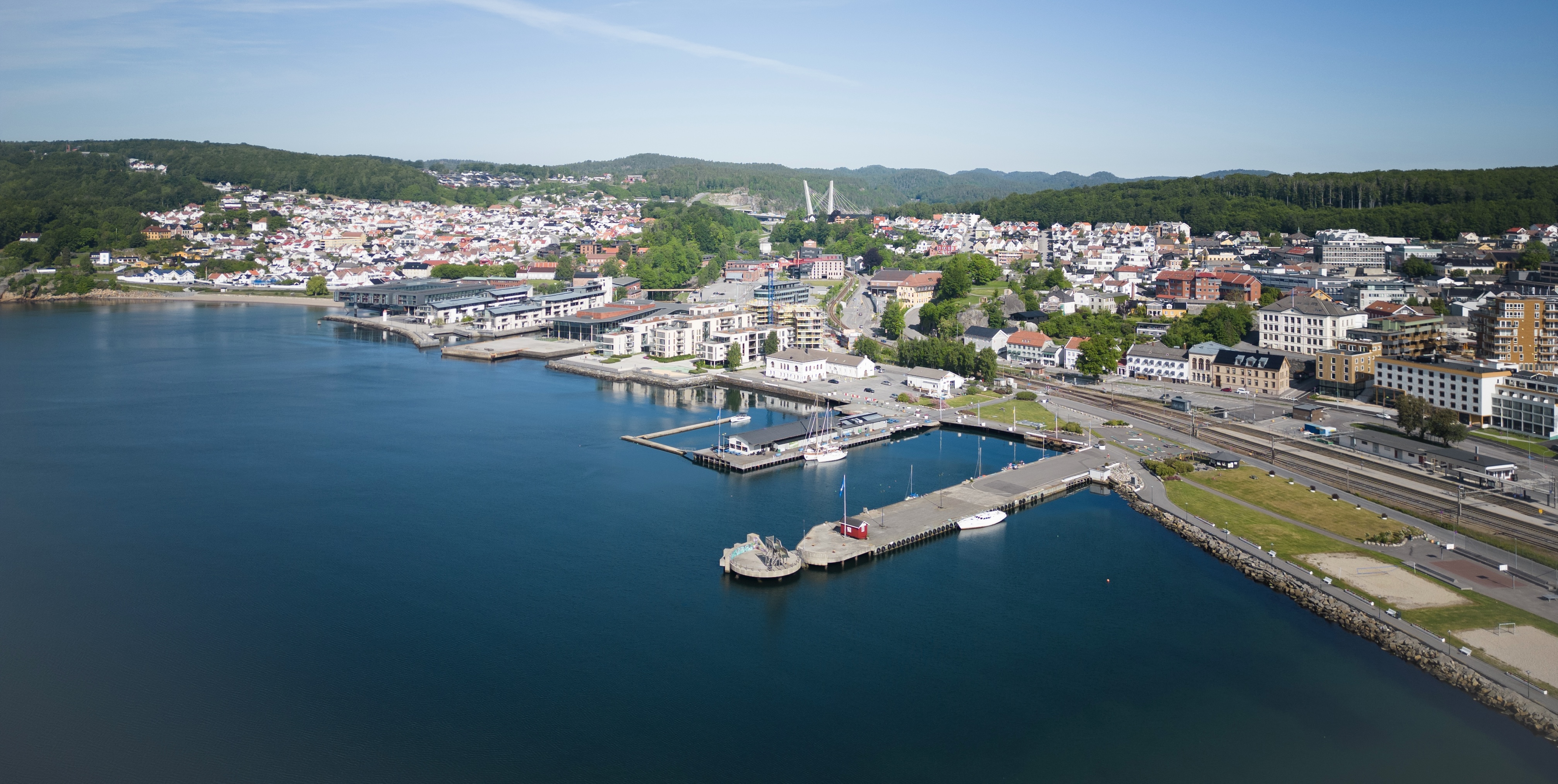 Indre Havn Drone Forside