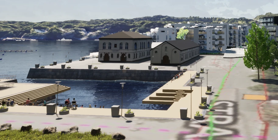 Fiskerhavna Illustrasjon