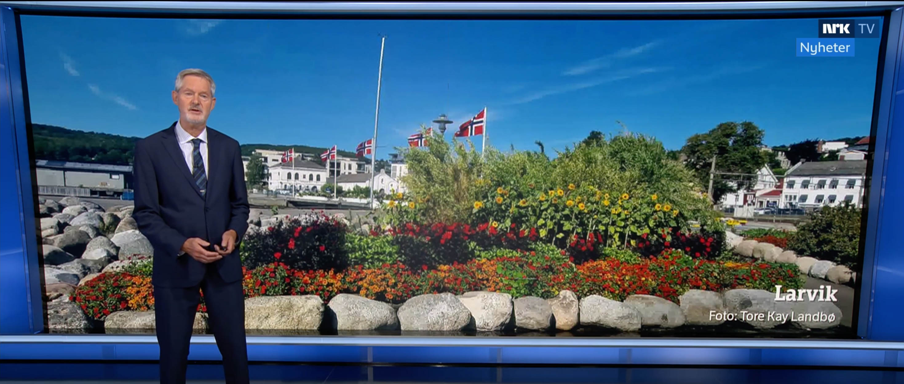 Gjorde Indre havn så flott at Larvik kom på Dagsrevyen