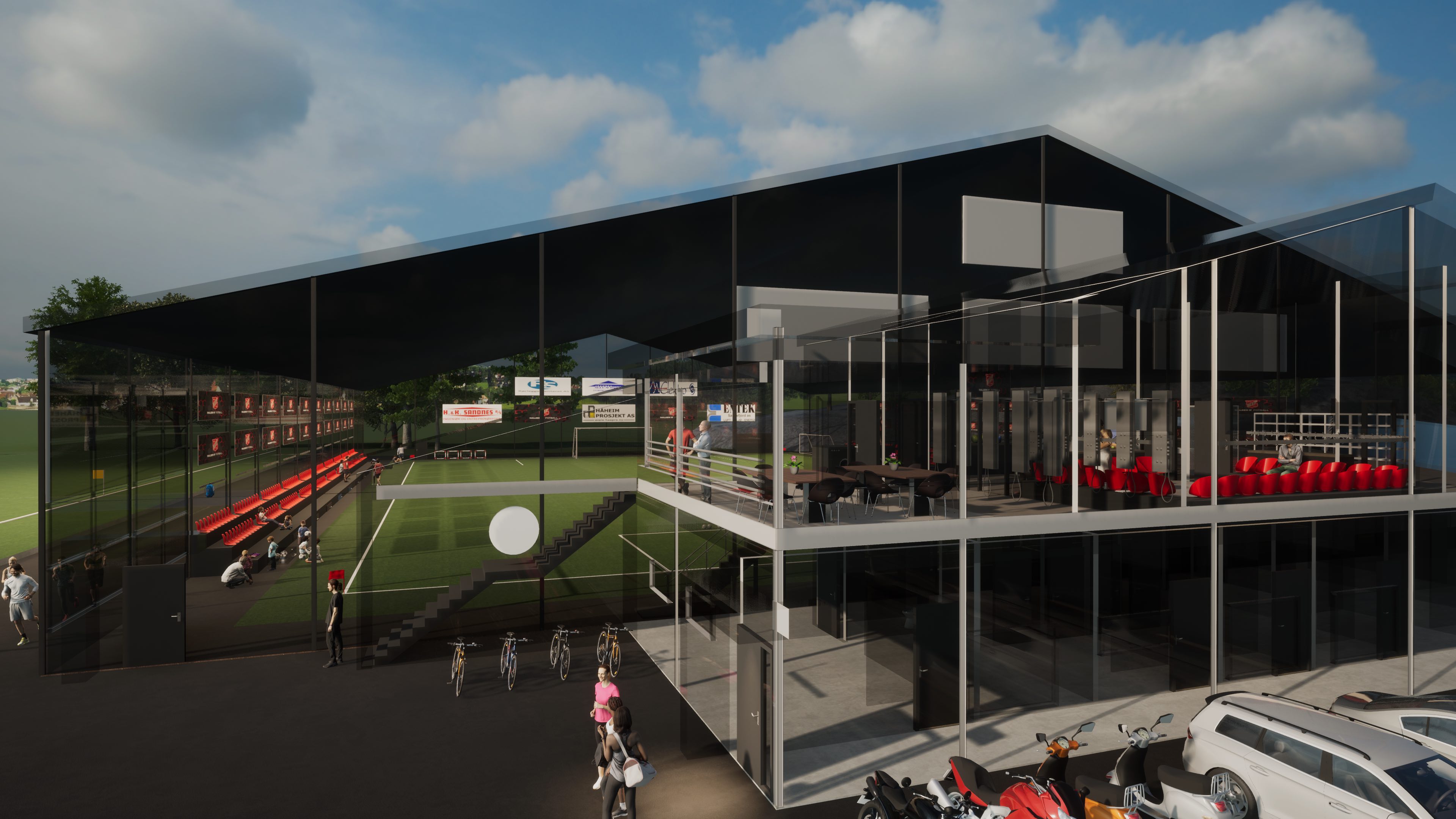Byggingen er i gang - nå får Larvik sin første fotballhall!