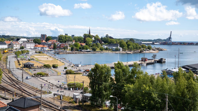 Utsikt Over Indre Havn