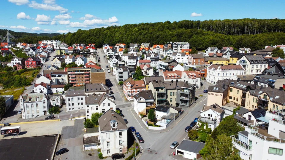 Vei Mot Bøkeskogen Fra Bøkkerfjellet
