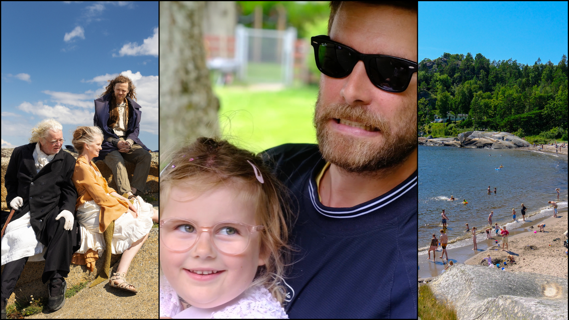 Én sak gikk viralt. Vi prøvde å erte Bergen med sommerværet. Og Larvik ble vist på Oslos største kino