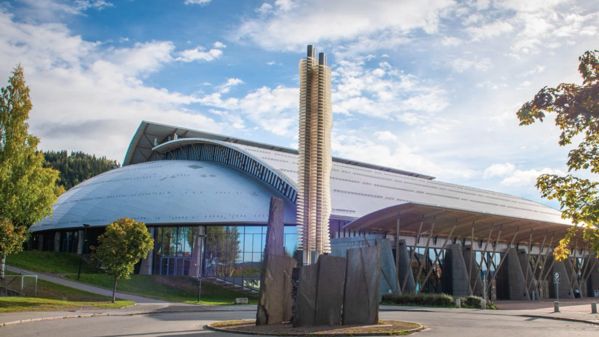 Håkons Hall. Foto Olympiaparken