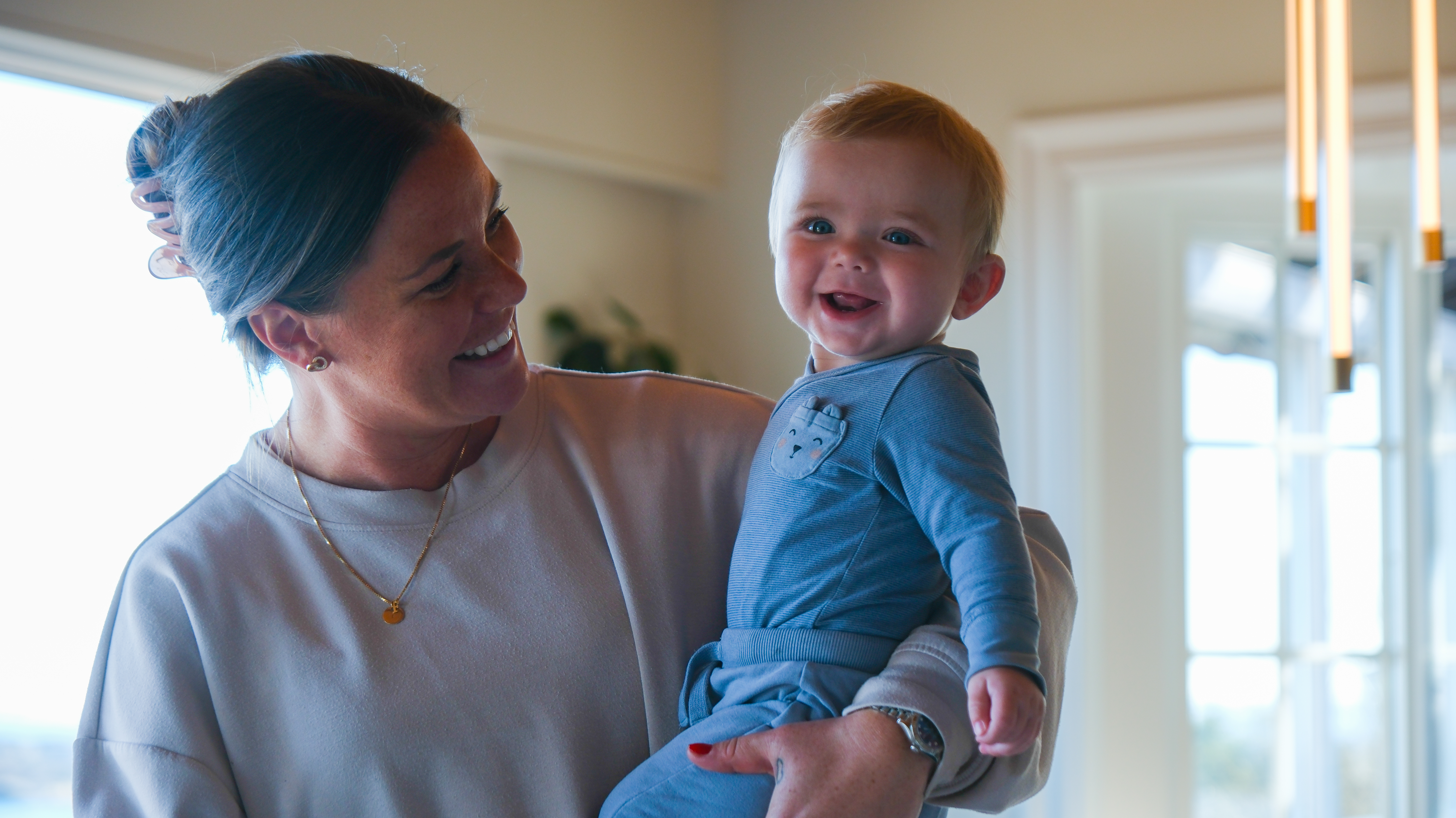 Erik Bjerke, Karoline Rejnås Og Isak 50