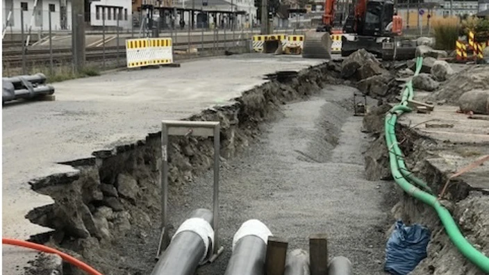 Rør I Indre Havn Bredde